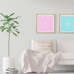 25Pcs Mixed Geometric Stencils Hollow Painting Stencils Plastic Drawing Templ…