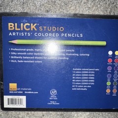 Blick Studio 36 Artists Colored Pencils- Set of 36 Blendable High Pigment