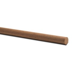 Walnut Wood Dowel Rods 1/2″ x 36″ Unfinished Sticks for Crafts/DIY | Woodpeckers
