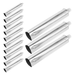 20 Pcs Aluminum Paint Tube Acrylic Tubes Storage Empty Containers