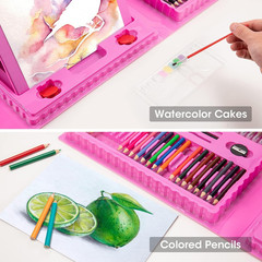 Art Supplies, 240-Piece Drawing Art Kit, Gifts for Kids Girls Boys Teens, Art Se