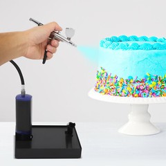 Airbrush Kit w/Compressor Battery Powered Portable Airbrush Kit Airbrush Gun Kit