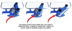 INTBUYING 1 Color Screen Printing Machine Desktop Fixed Type Press Updated One