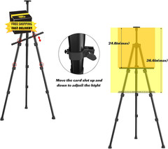 Easels for Painting Canvas, 66″ Art Easel for Drawing, Portable Painting Easel