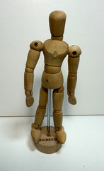 Richeson Artist Model Wooden Poseable Jointed Articulated 5.5” Figure Manikin