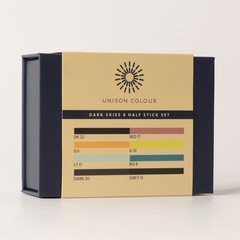 Unison Artists Soft Pastels Dark Skies Colours Mini Set 8pc