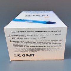 SCRIB3D P1 3D Print Pen with Display – 3D Pen + Charger + 3 Starter Colors – NEW