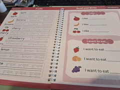 Magic Grooved Writing Practice Book for Kids Ages 3+ Reusable Handwriting