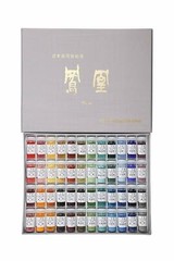 Japanese Painting Color Gofun Natural Mineral Pigments 48colors