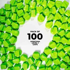 Montana Cans Level 1 Spray Paint Caps – 100 Pack