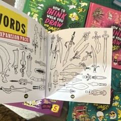 Lorenzo! Art Instruction Book Set Vols 1-6 Drawing & Writing Cartooning