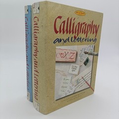 The Art and Craft Library Calligraphy and Lettering Set Opened but Never Used