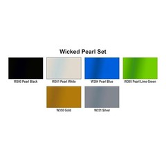 Createx Colors Wicked Colors Pearl Set W105 Multi-Surface Airbrush Paint 6 Pack
