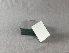 Mini Craft Mirror Mosaic 0.75″ 1″ 1.5″ 2″3″4″ Custom 2mm thick ( Round / Square)