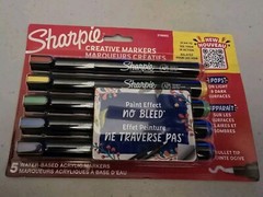 Sharpie Creative Markers Water-Based Acrylic Markers Bullet Tip Lot Of 2&5 Packs
