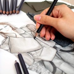 Versatile 14-Piece Non-Toxic Graphite Pencil Set for Drawing and Shading