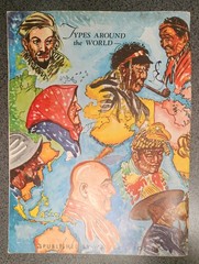 Vintage 1940 Walter Foster 101 Heads Drawing Book In Great Condition