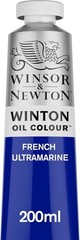 Winton Oil Color, 200ml 6.75-oz Tube, French Ultramarine