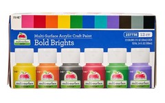 Essentials Acrylic Paint Set, 12, 24 Fl Oz (Pack of 1)