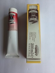 Alizarine Crims Winton Oil Color 200ml 6.75oz Tube soft 100% full in factory box