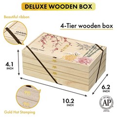 Watercolor Paint Set 100 Colors Wooden Box Professional Kuretake Gansai TAMBI