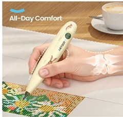 ARTDOT Wireless Vacuum Pen for Diamond Art Kit for Adults Long Lasting Electric
