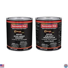 Custom Shop Black Epoxy Sealer 2.1 VOC – 1/2 Gallon Kit for Auto & Industrial