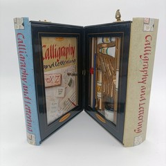 The Art and Craft Library Calligraphy and Lettering Set Opened but Never Used
