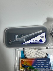 Master Airbrush ABD KIT-SP2-20 Compressor Kit 3 Airbrushes Open Box