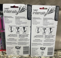 Bic Round Stic, Office Hub, Paper Mate flair, Bic Intensity, Imagine Color