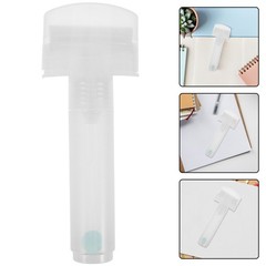 Empty Fillable Blank Paint Pen Flat Heads Tube Clear Refillable Marker