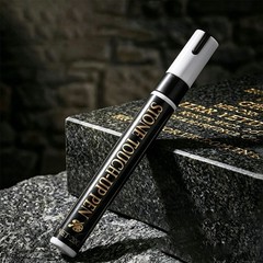 Stone Repair Paint Pen for Grave Headstone, Water Resistant Marker Multi-Color