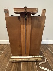 Jullian Vintage Wooden French Sketch Box Portable Easel, Made in France