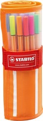 STABILO Point 88 Fineliner Marking Pens 30 Count Assorted Colors Set