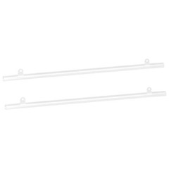 PVC Poster Hanger Rail Strip 70cm/28inch with Clips, 4 Set