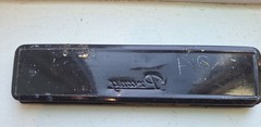 Vtg. Prang Watercolors & Brush Tin Box EARLY 1930’S OLD FAITHFUL Pictuted