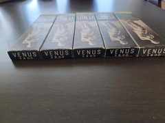 Venus 3800 2H Drawing Pencil -Lot Of 5 Boxes Black Single Color MPN 3800
