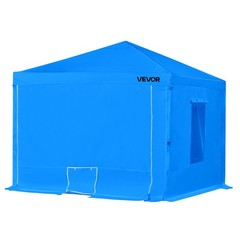 VEVOR Portable Paint Booth Tent 115.35 x 115.35 x 71.26 inch Portable Spray Tent
