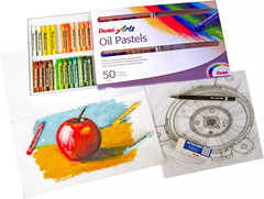 Pentel Oil Pastels – Set 50