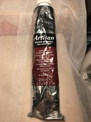 Winsor & Newton Artisan Water Mixable Oil Color Permanent Alizarin Crimson 200ml