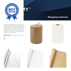 PerkHomy Brown Kraft Paper Roll 17.5″ x 1,200″ (100′) for x 100′,