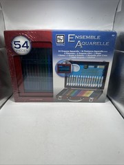 Loew Cornell Watercolor Pencils Paint Set 54 Pieces Art And Craft Supplies New