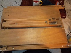 Jullian Paris Wooden French Sketch Box Easel Portable Artist Field Easel Tripod