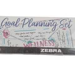 Zebra Goal Planning Set 18 Ct Midliners Sarasa Clip Blen Retractable NIP
