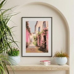 Pink Flowers Paint By Numbers For Adults Kids DIY Wall Art Decor 12×16 Inches