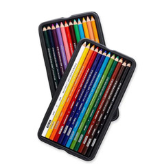 Prismacolor Pencil 24 Pack SOFT core set cheap good quality- good beginners st