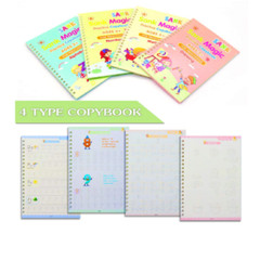 23Pcs Magic Grooved Handwriting Practice English Magic Copybook Set for Kids