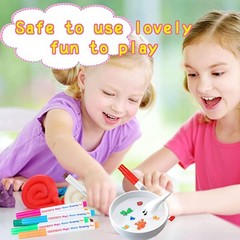 Kiddies Create Magical Floating Medium, 12 pens, 2 spoons, towel, Gift box