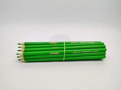 20x YELLOW GREEN Crayola Colored Pencils Bulk Lot Single Color Art Classroom