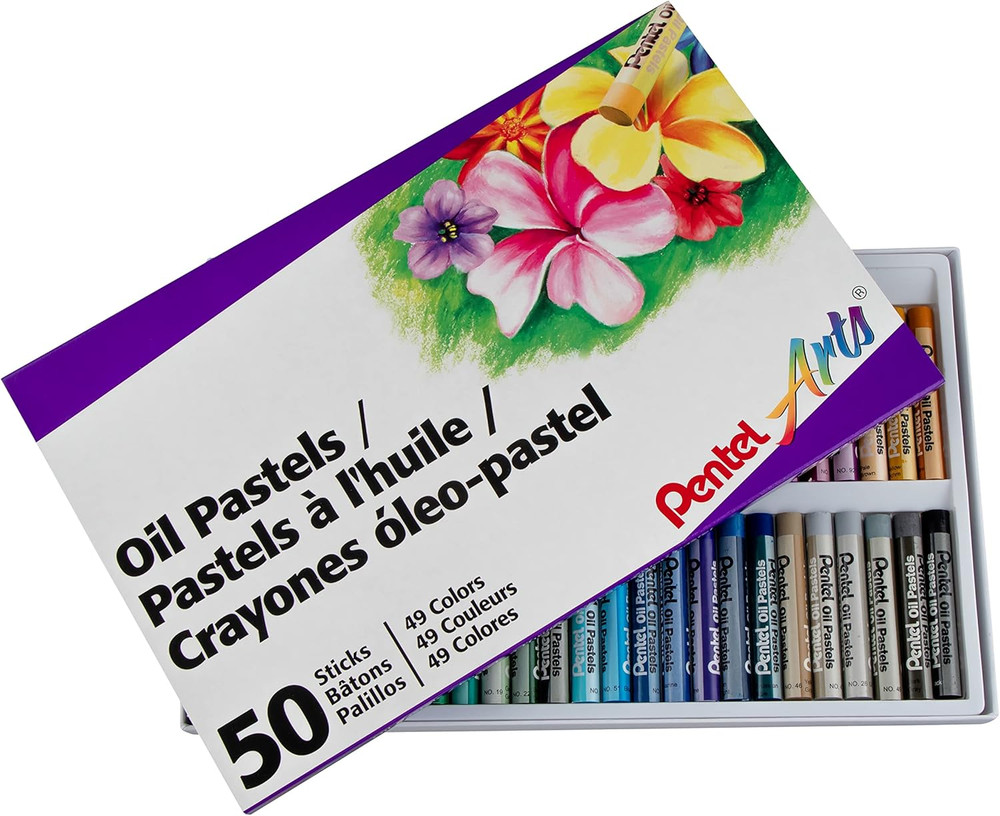 Oil Pastels – 50 Color Set (PHN-50)